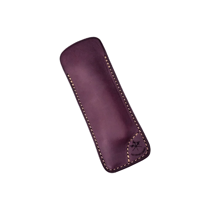 BURGUNDY LEATHER SHEATH – Бургунди / Коричневый