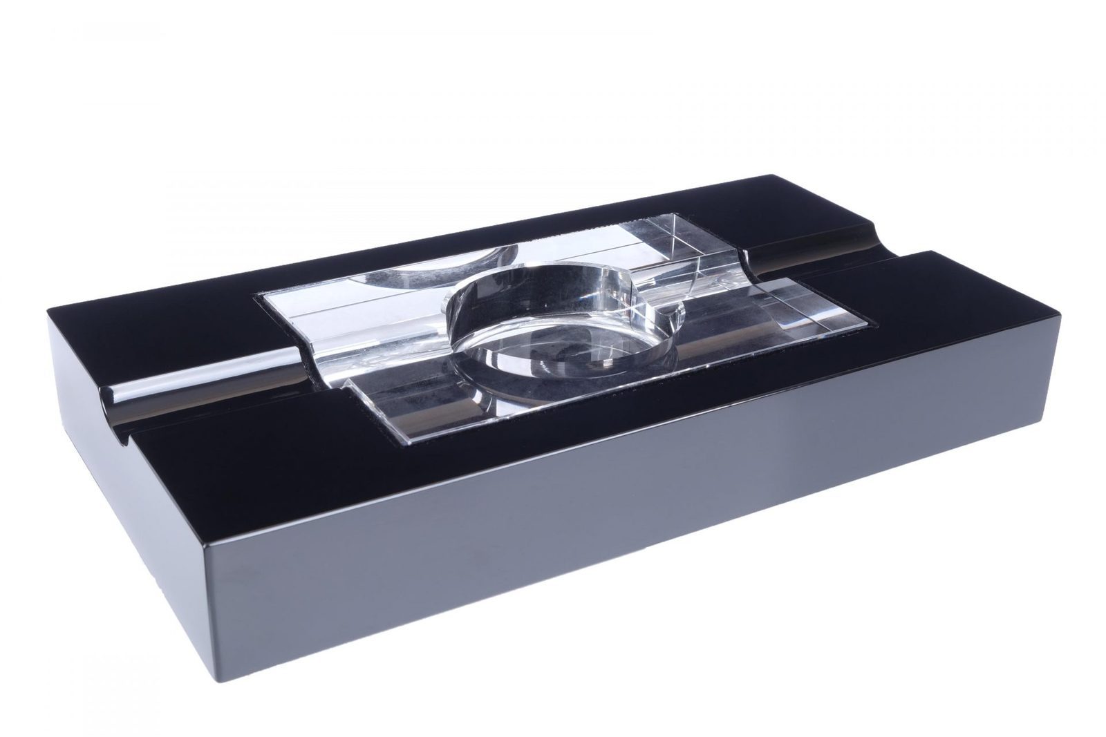 Пепельница Howard Miller на 2 сигары, Черный лак 810-061