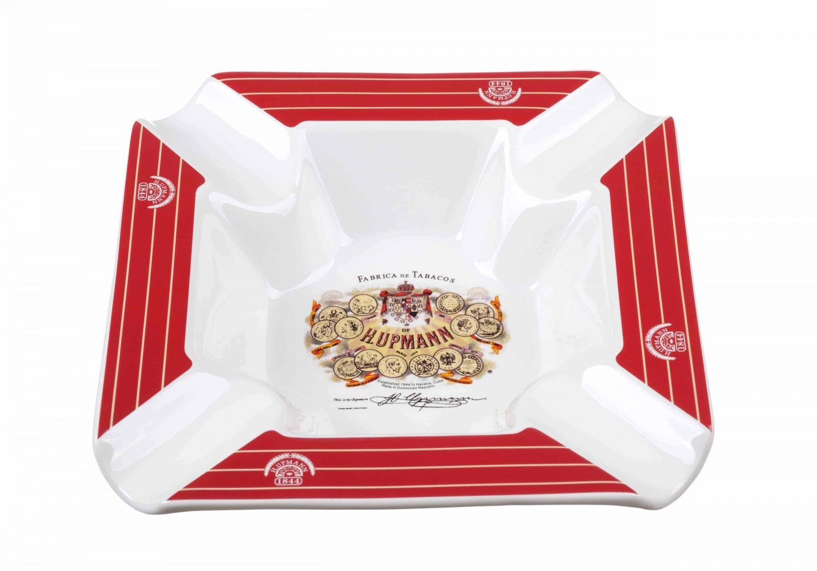 Пепельница Tom River на 4 сигары, керамика, H.Upmann ASH-36U