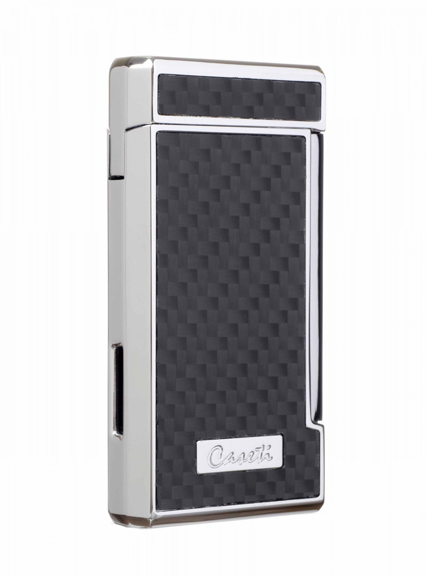 Зажигалка Caseti сигарная, турбо (двойное пламя), черная