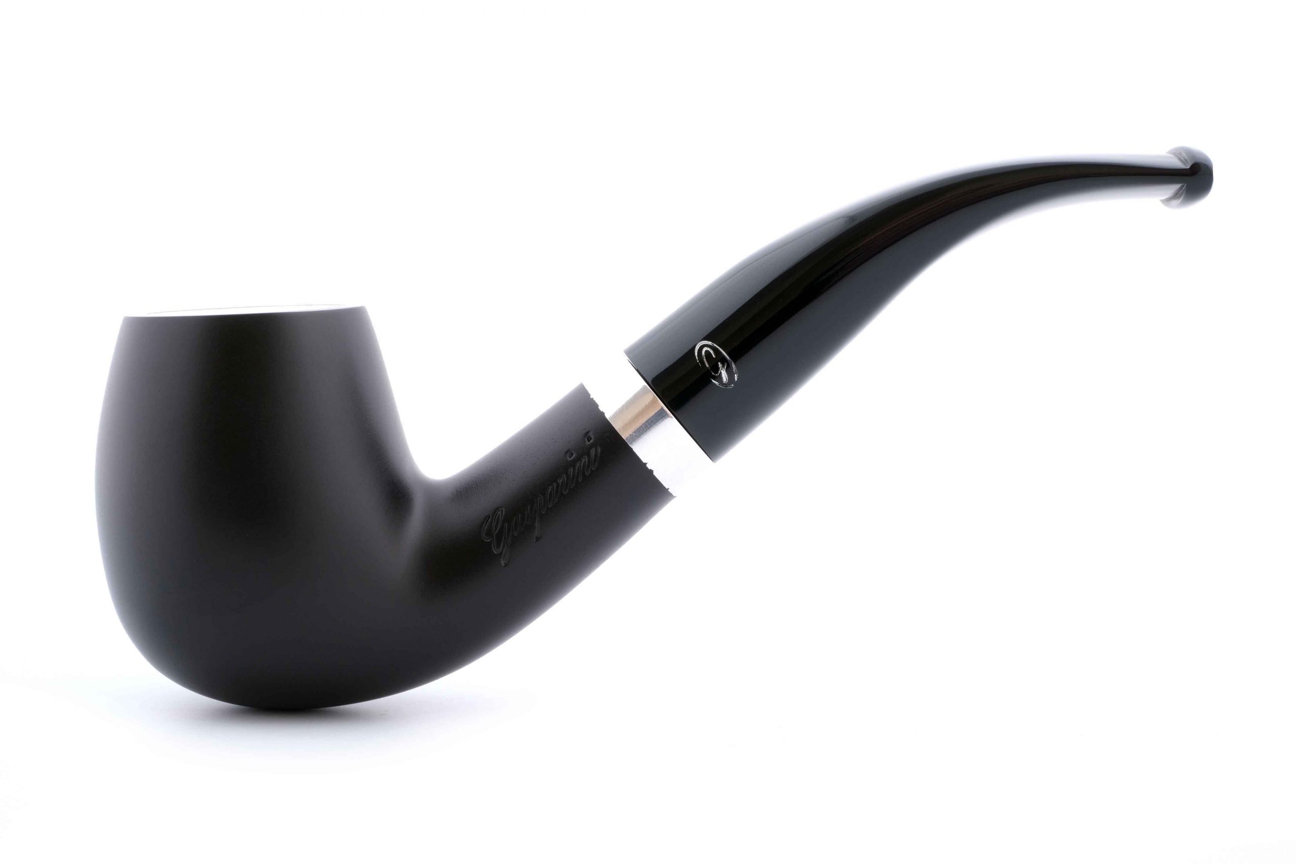 Трубка Gasparini черная с пенкой, Форма 38