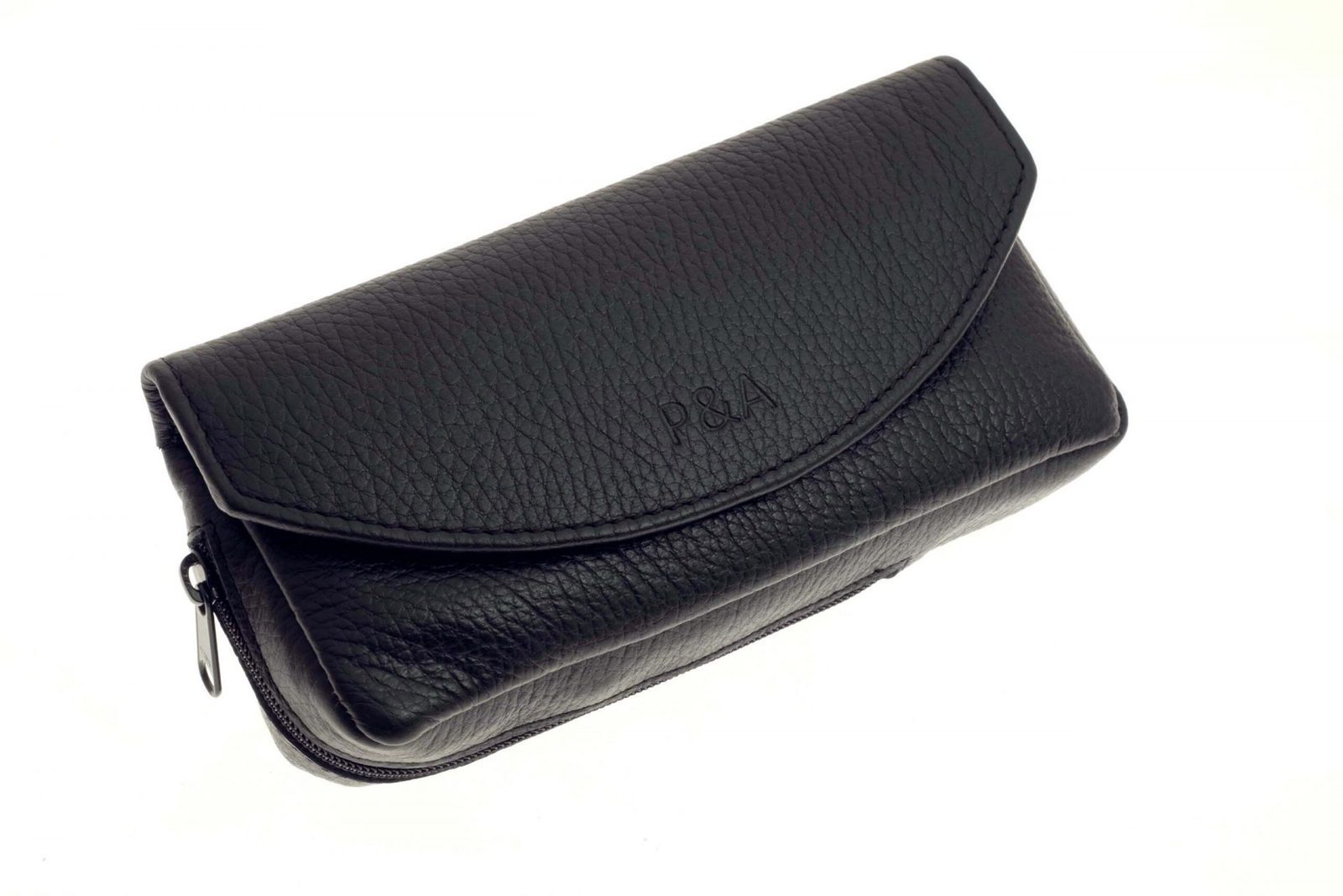 Сумка P&A для трубки и табака, натуральная кожа P315-Black