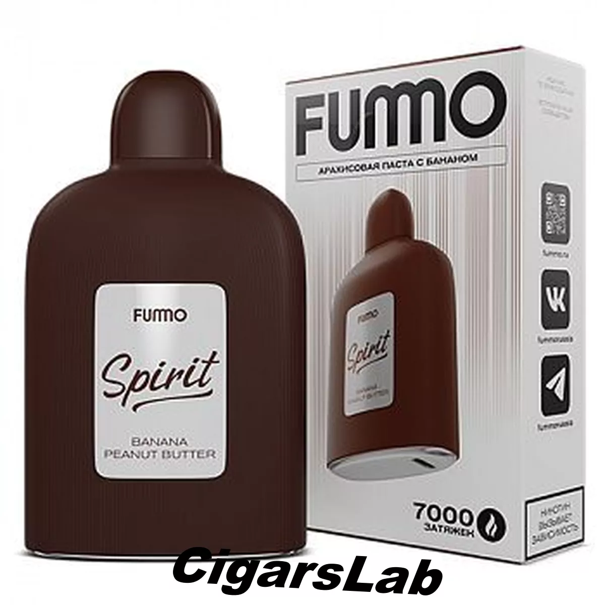 POD система Fummo - Spirit 7000 затяжек - Лесная земляника - 2% - (1 шт.)