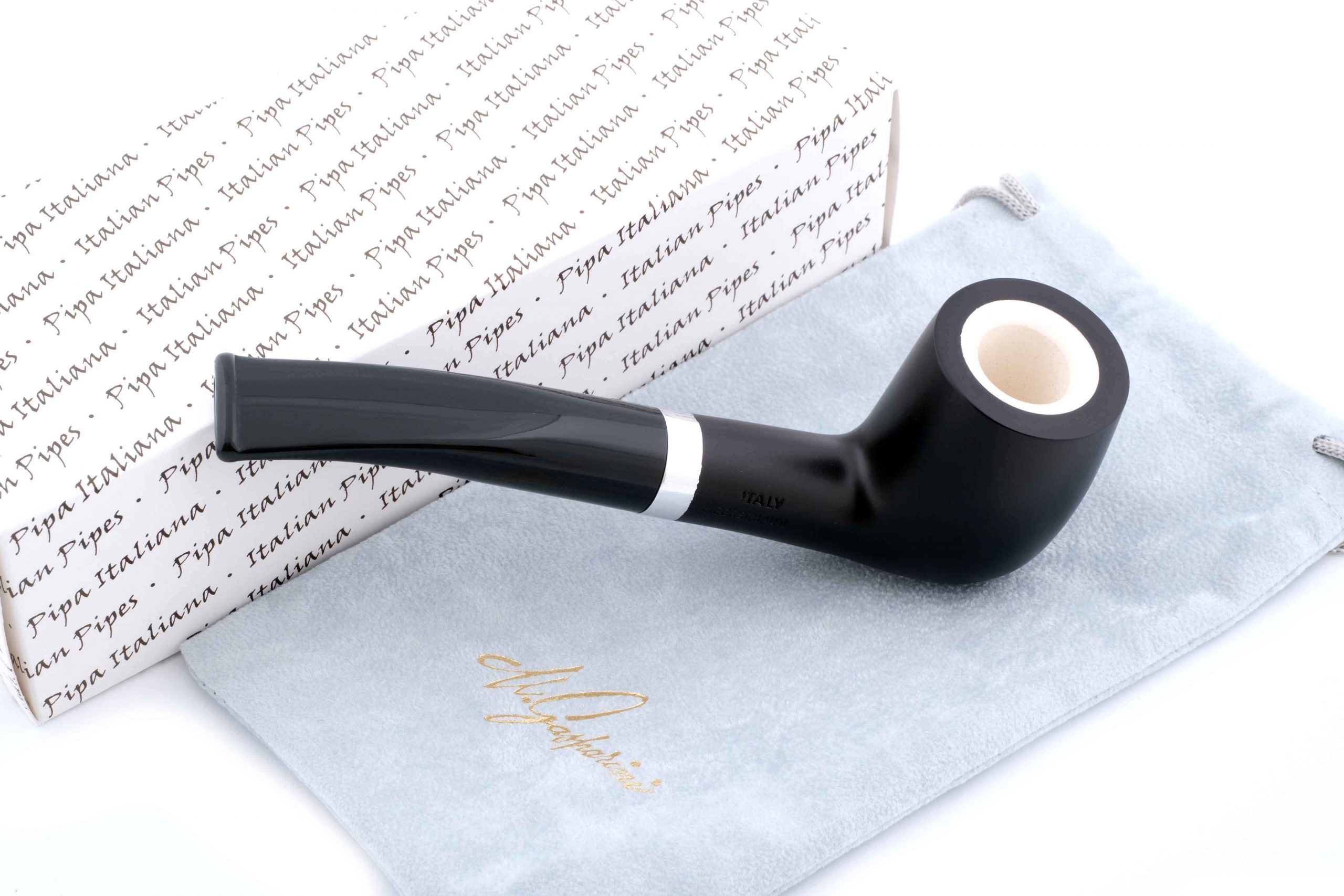 Трубка Gasparini черная с пенкой, Форма 32 preview