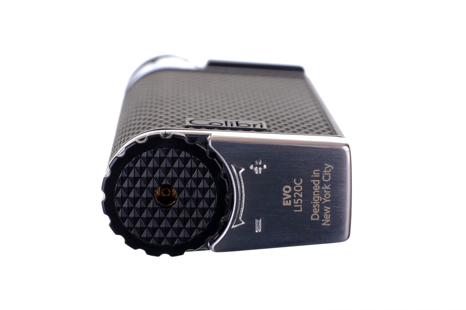 Зажигалка сигарная Colibri Evo, черная-хром preview