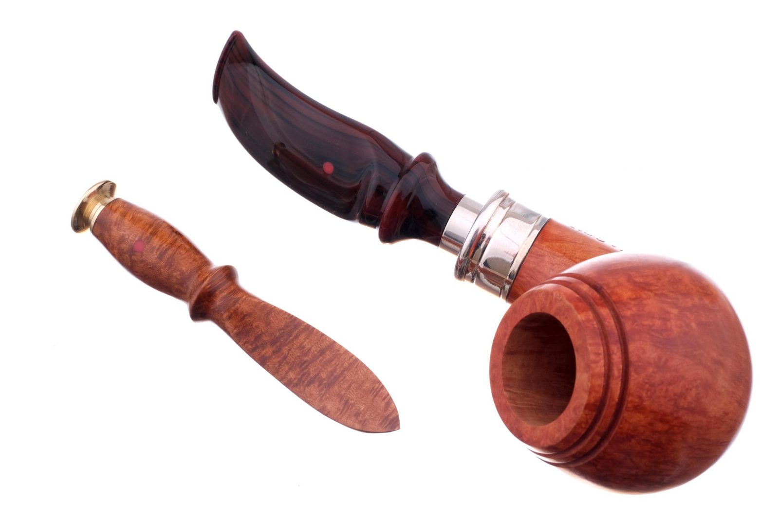 Тампер трубочный SER JACOPO, Тонированный Бриар M1-R preview