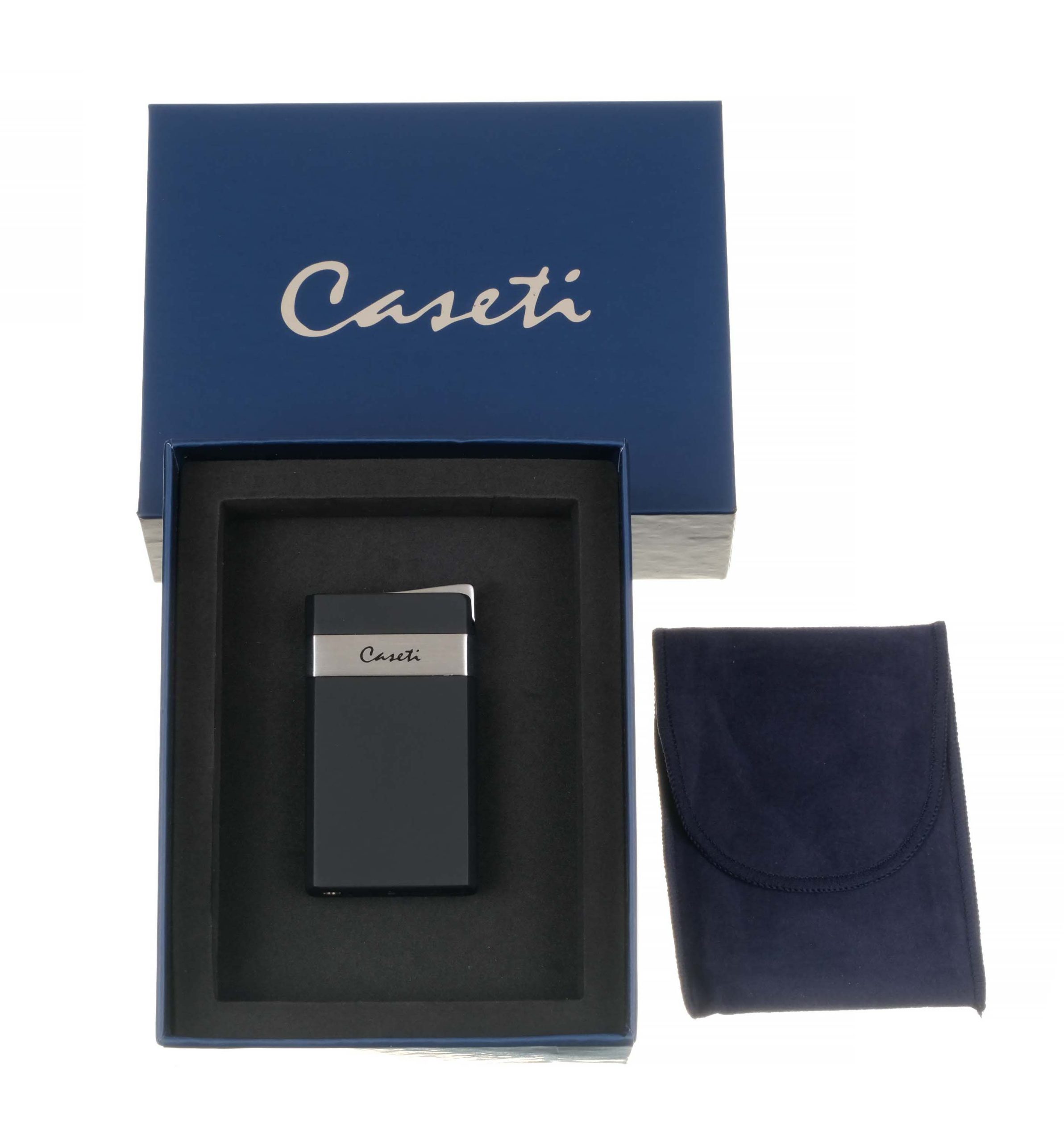 Зажигалка Caseti сигарная, турбо, черная preview