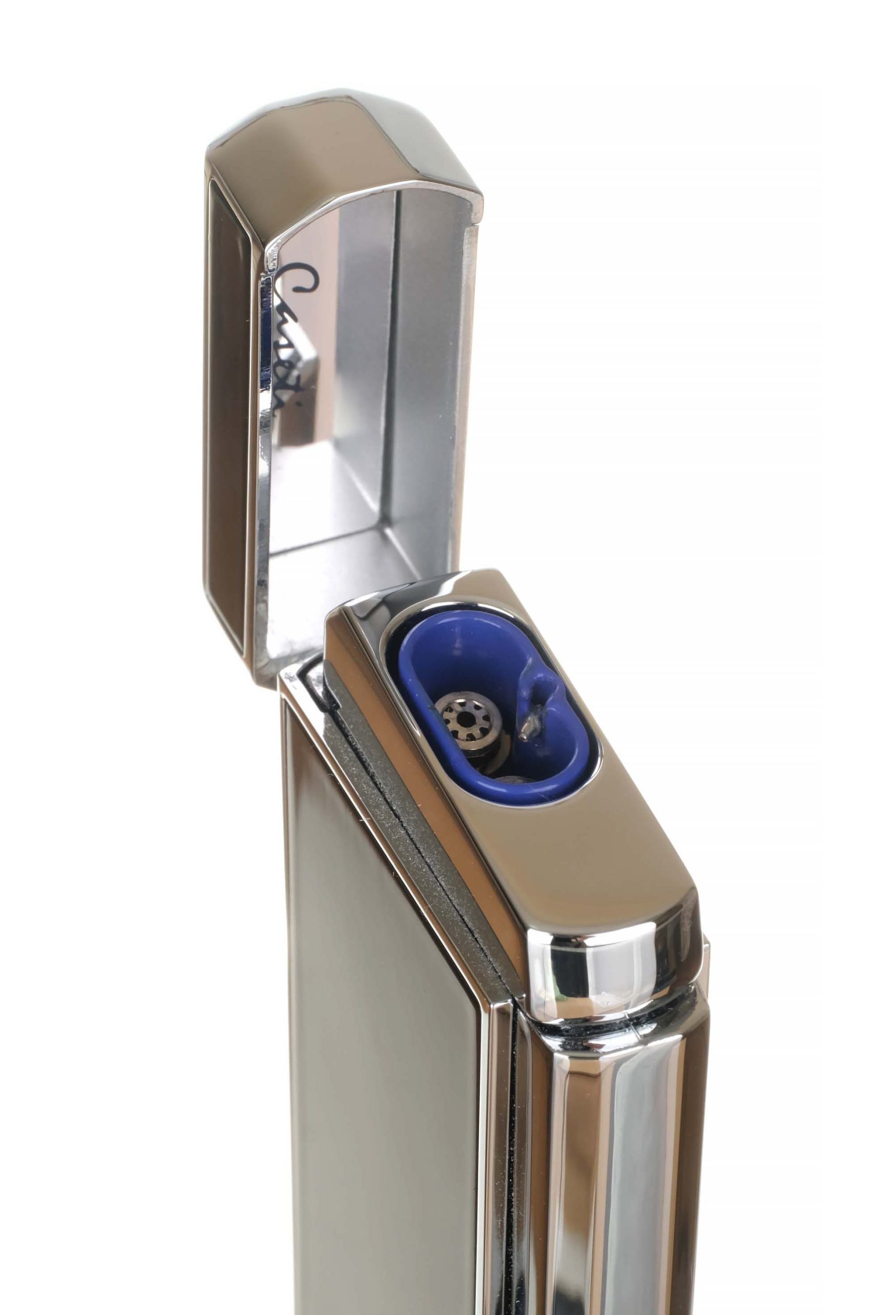 Зажигалка Caseti сигарная, турбо (двойное пламя), черная preview