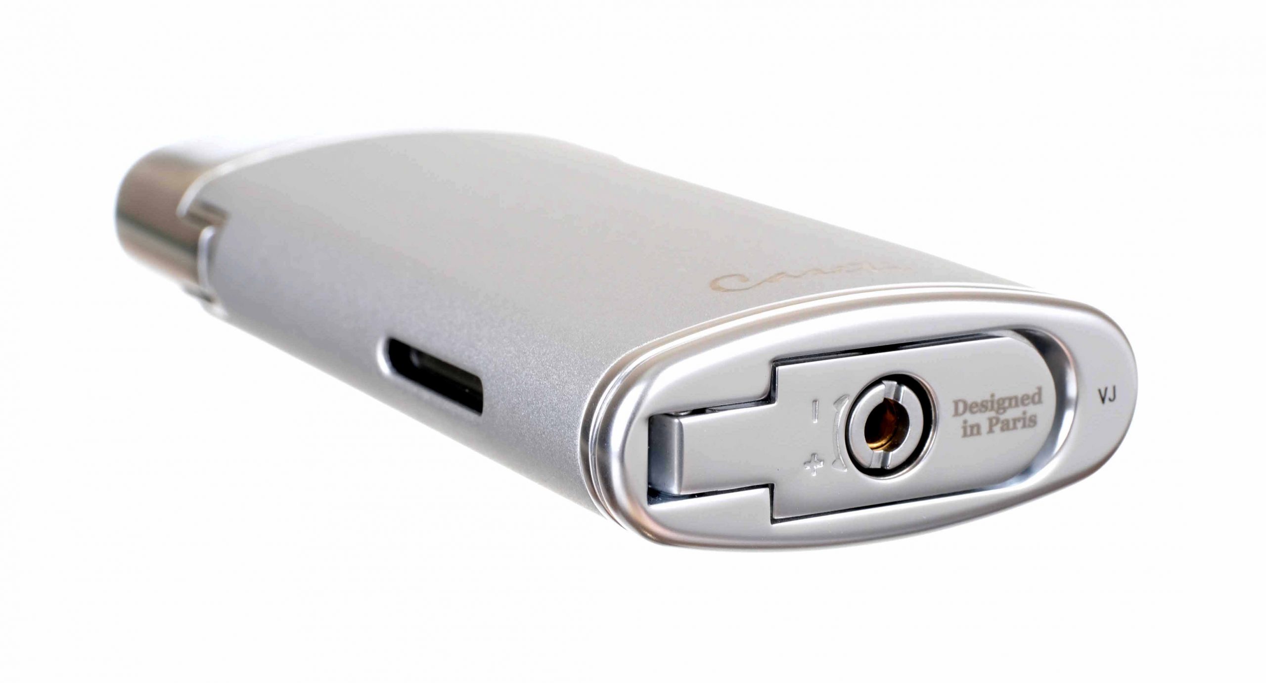 Зажигалка Caseti сигарная турбо (двойное пламя), серебристая preview