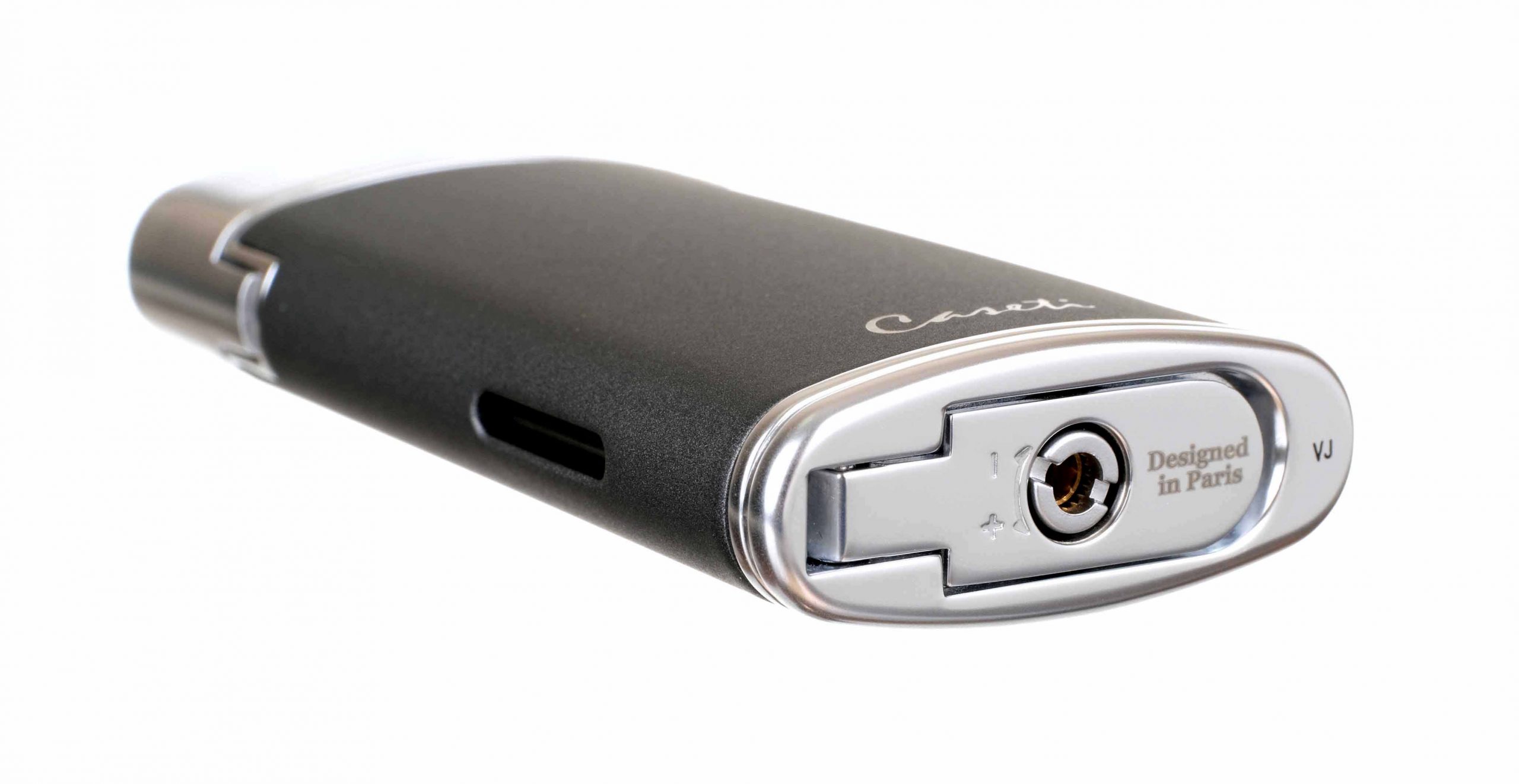 Зажигалка Caseti сигарная турбо (двойное пламя), серая preview