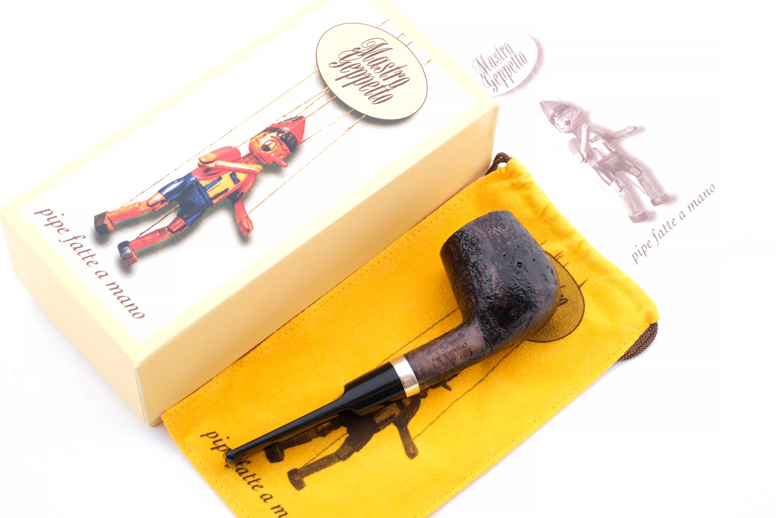 Трубка SER JACOPO Mastro Geppetto Blast Silver preview