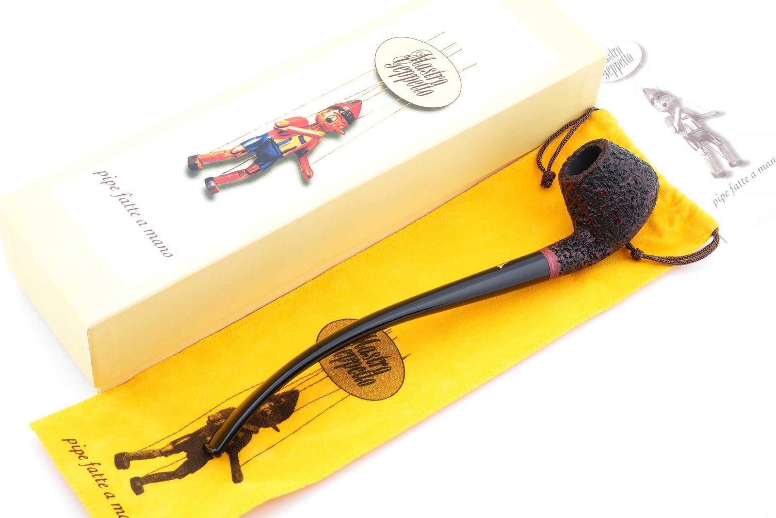 Трубка SER JACOPO Mastro Geppetto Churchwarden Rustic G821-1 preview