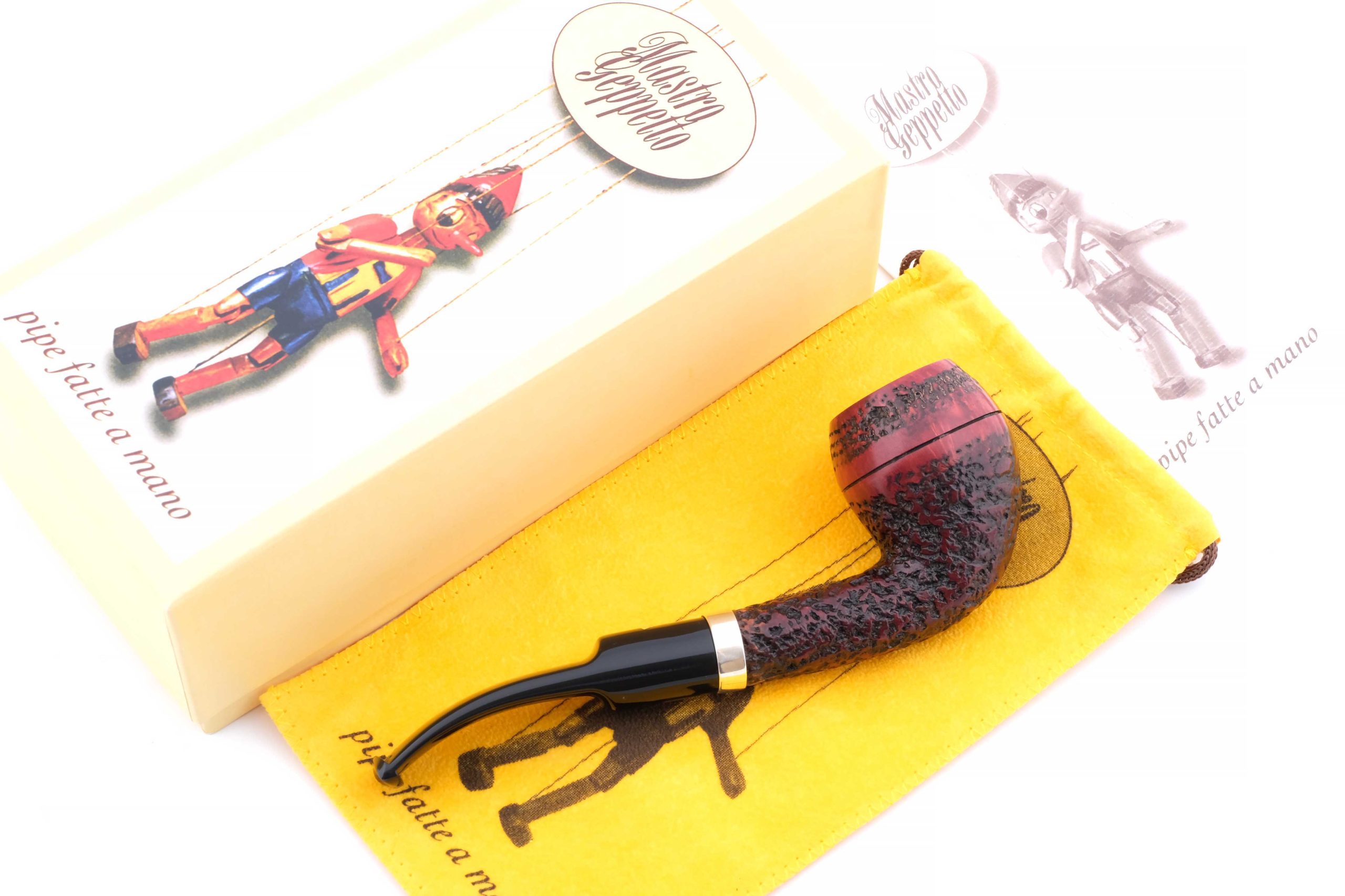 Трубка SER JACOPO Mastro Geppetto Rustic Silver preview