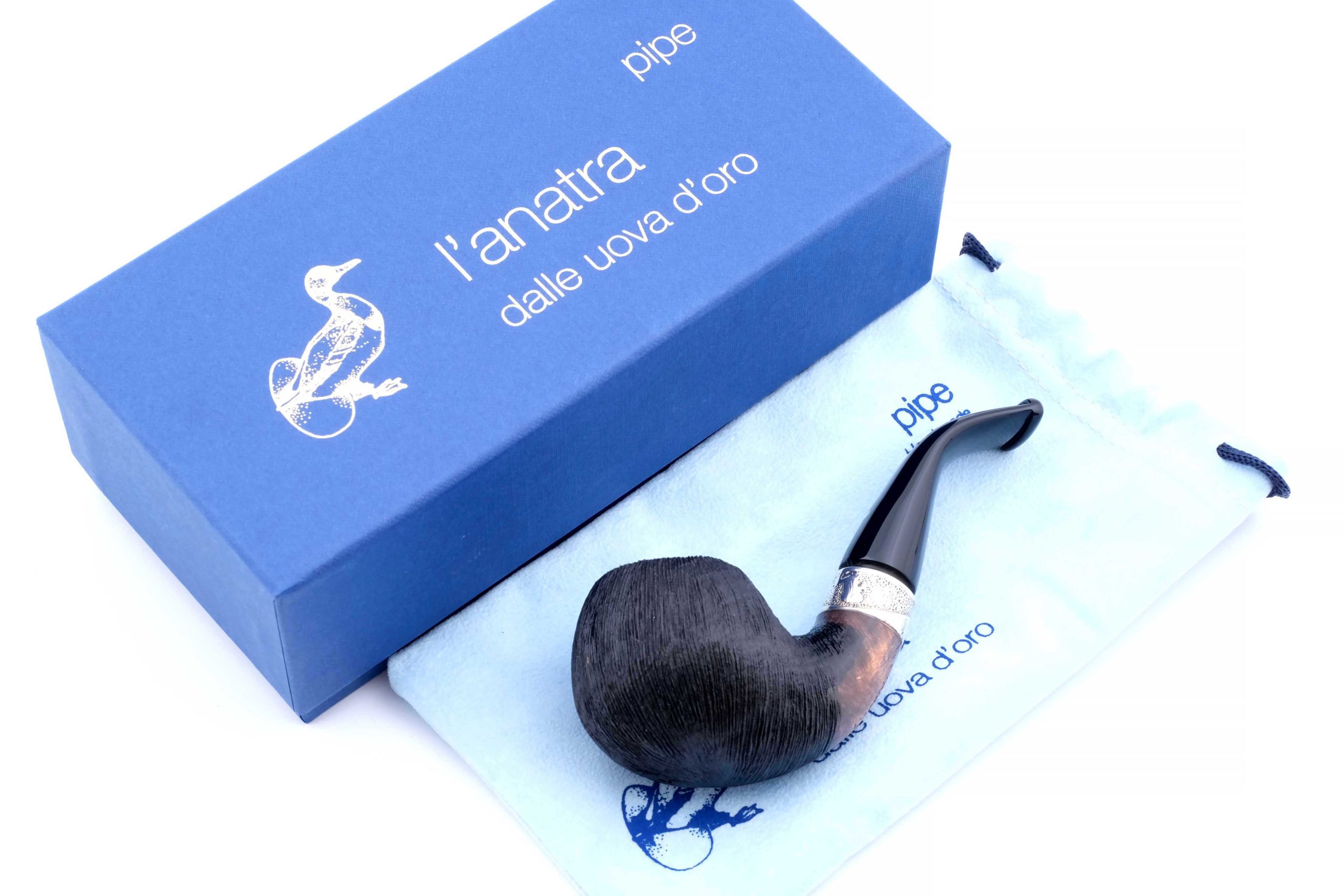 Трубка L’Anatra Pettinata Silver L742-2 preview