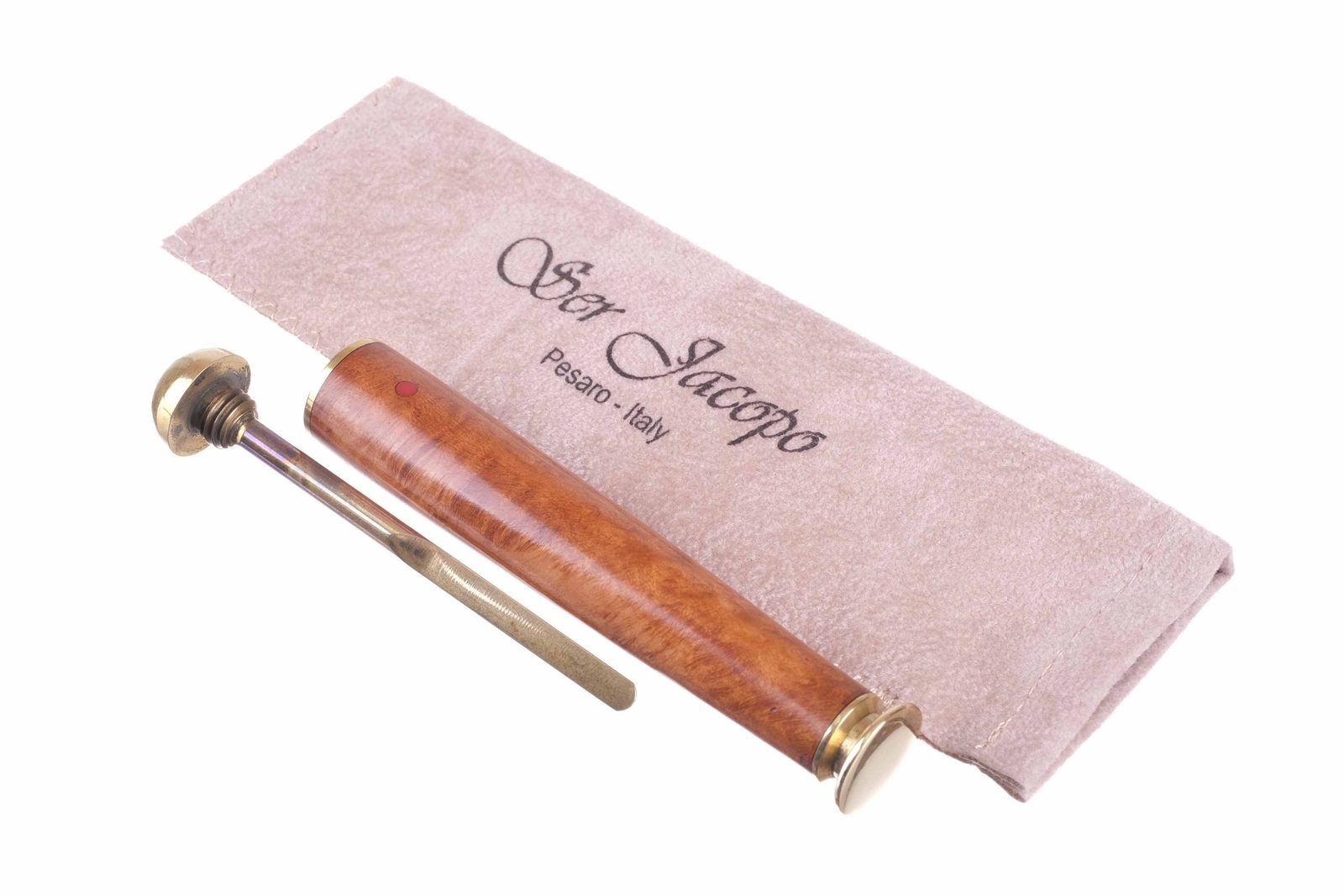 Тампер трубочный SER JACOPO, Тонированный Бриар M6-R preview