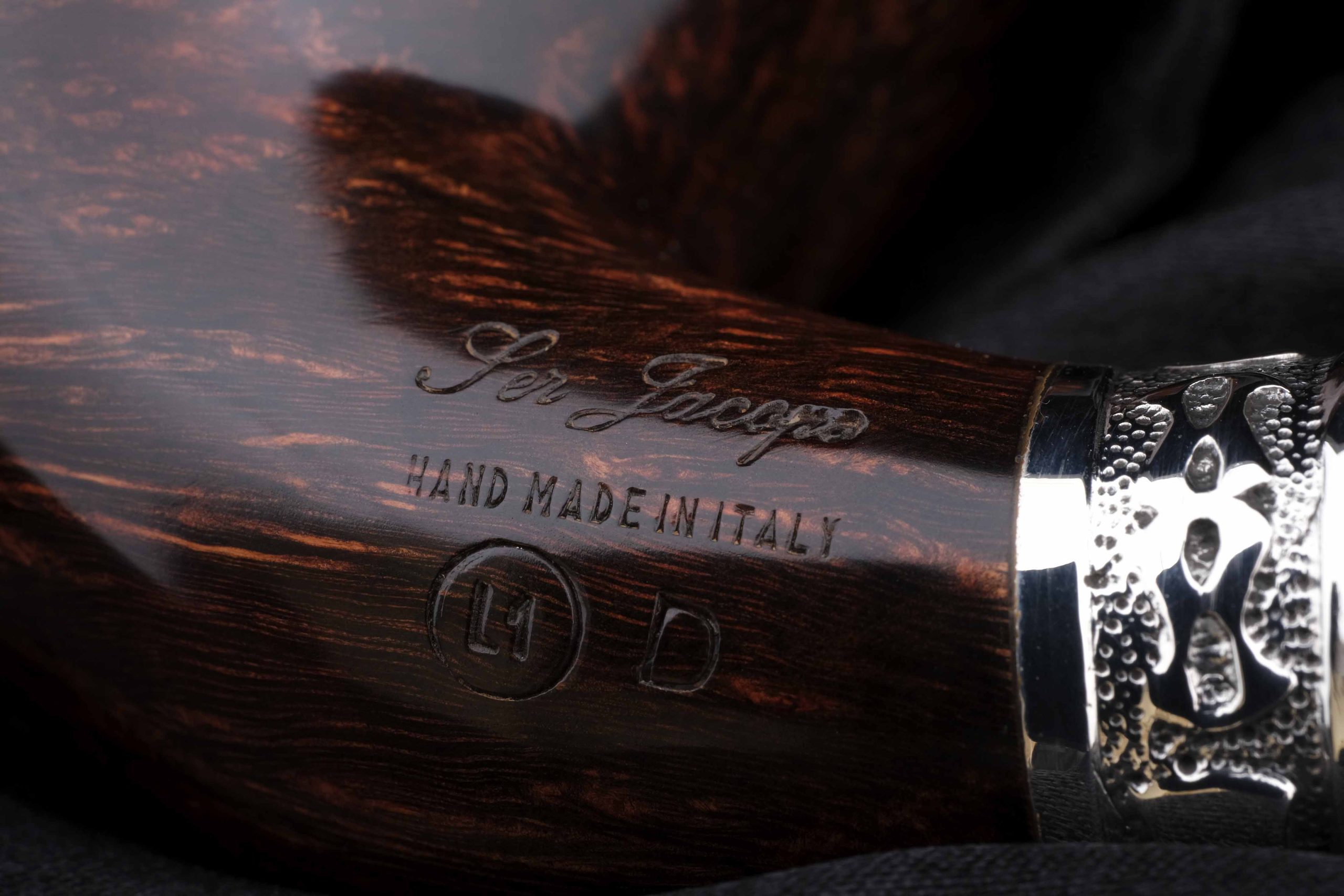 Трубка SER JACOPO Leonardo da Vinci Bent в шкатулке preview