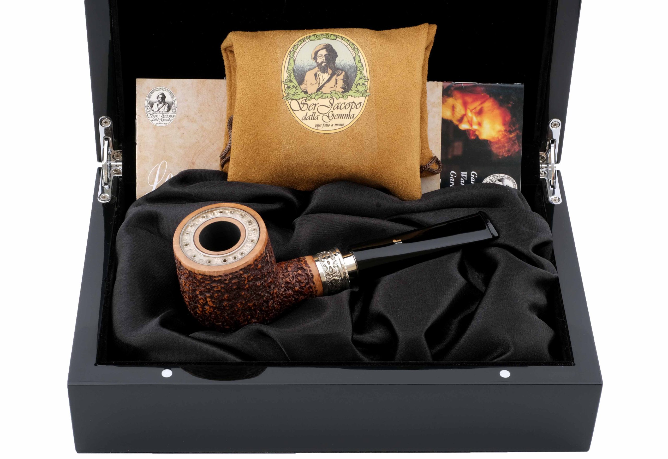 Трубка SER JACOPO Leonardo da Vinci Rustic Straight в шкатулке preview