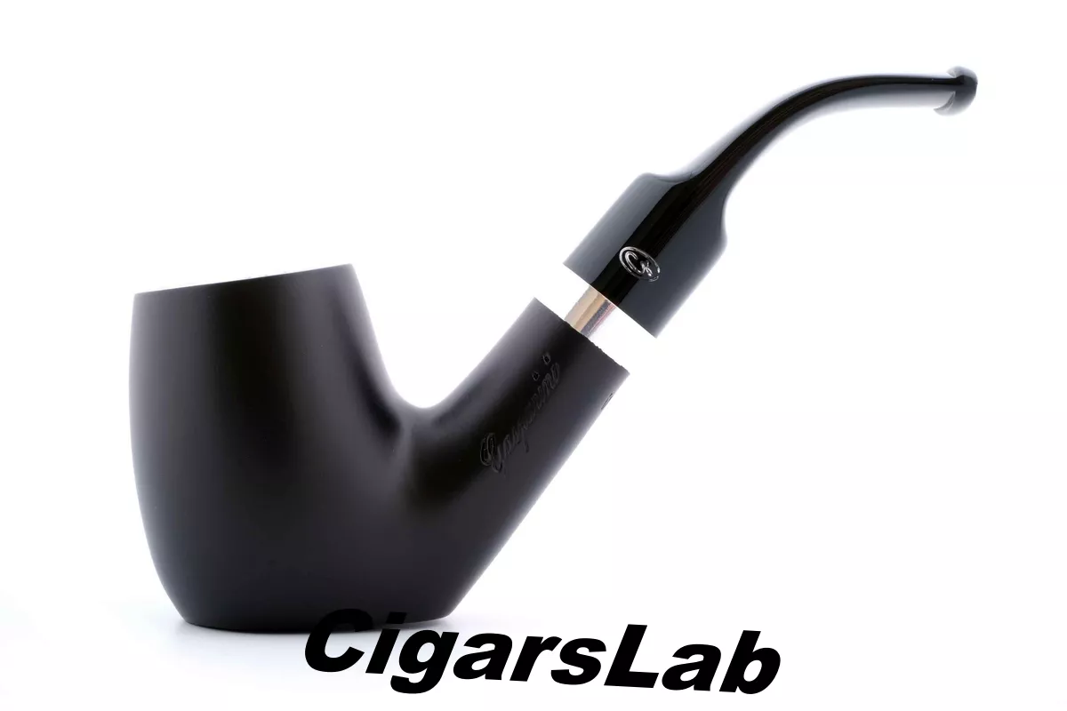 Трубка Gasparini черная с пенкой, Форма 34