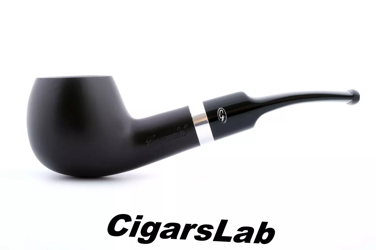Трубка Gasparini черная с пенкой, Форма 35