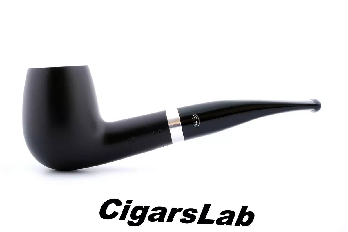 Трубка Gasparini черная с пенкой, Форма 37