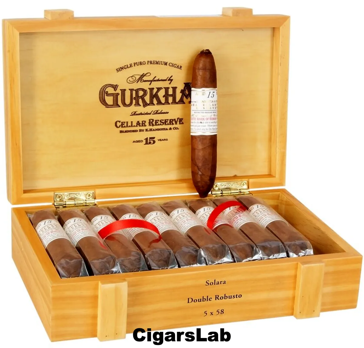 Gurkha Cellar Reserve 15 Year Solara Double Robusto