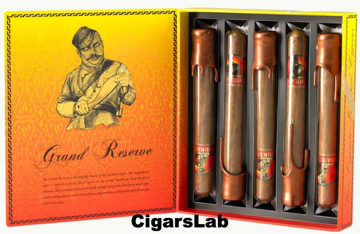 SET 5 Gurkha Grand Reserve Robusto 5 cigars