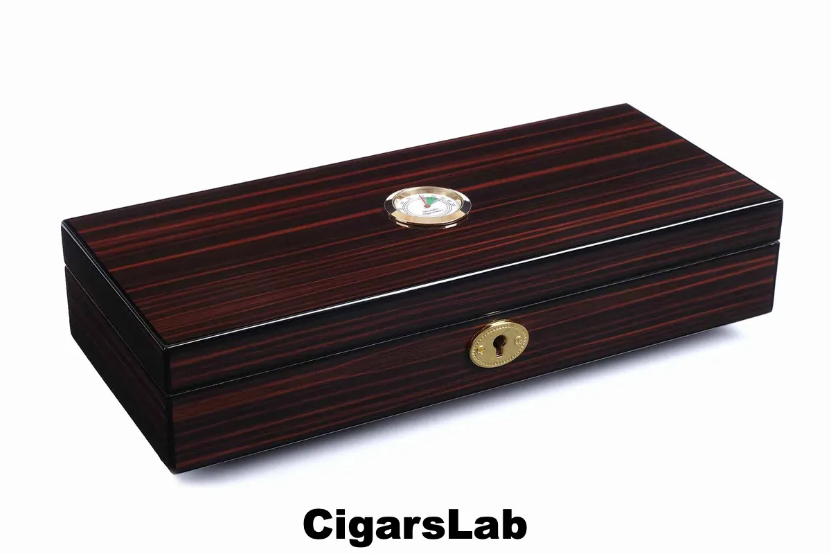 Хьюмидор Lubinski на 10 сигар, Эбеновое дерево