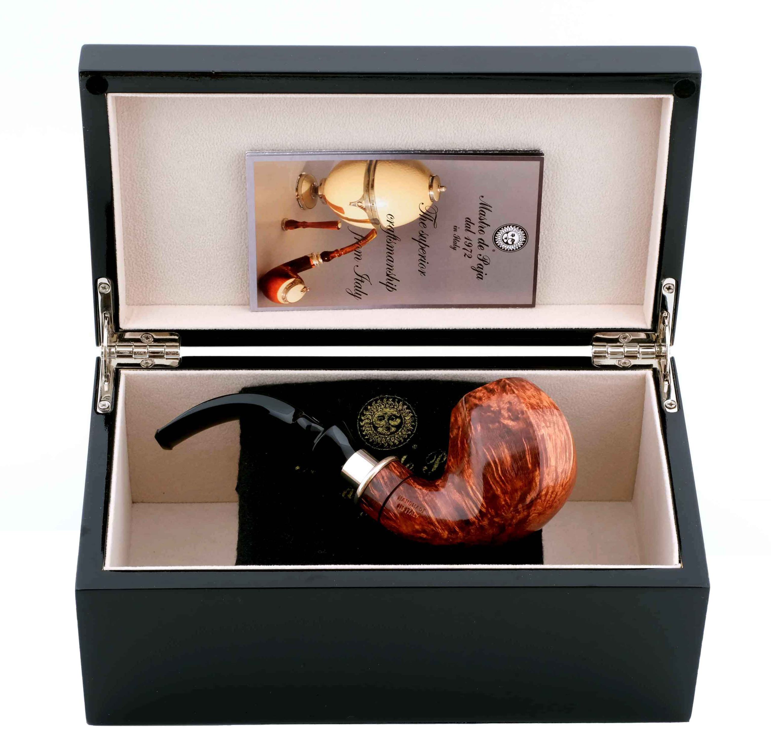 Трубка Mastro de Paja Unica, Юбилейная 45 Лет компании, в шкатулке