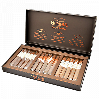 Набор сигар Gurkha - Cellar Reserve Sampler Set of 15 Cigars (15 шт.)