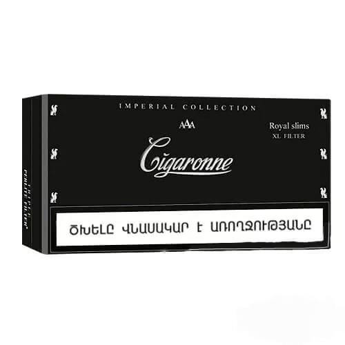 Cigaronne Black Royal Slims XL Filter