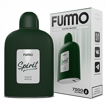 POD система Fummo - Spirit 7000 затяжек - Кислое яблоко - 2% - (1 шт.)