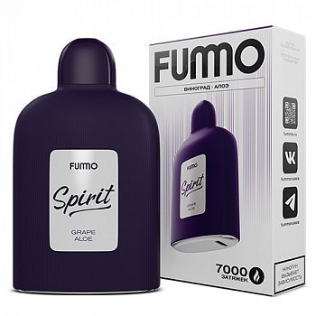 POD система Fummo - Spirit 7000 затяжек - Виноград Алоэ - 2% - (1 шт.)
