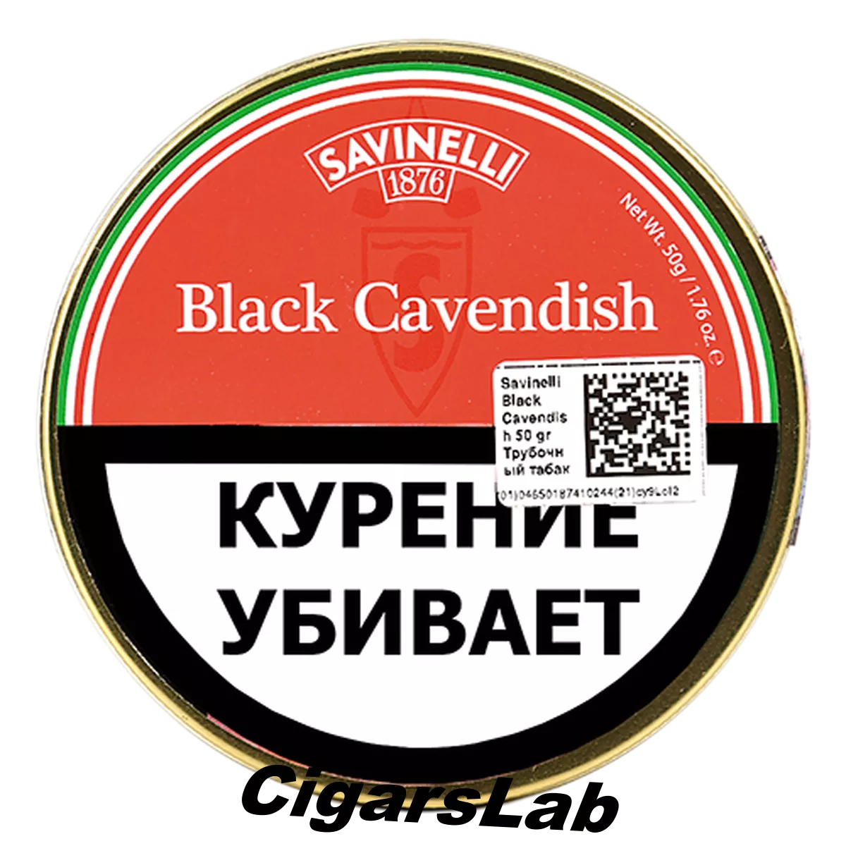 Табак Savinelli - Black Cavendish (50 гр)