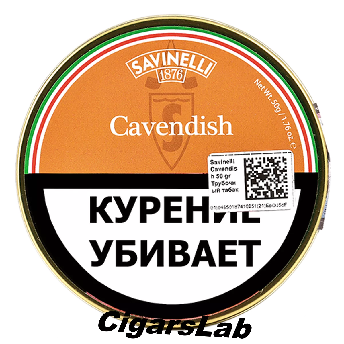 Табак Savinelli - Cavendish (50 гр)
