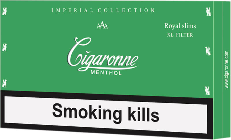 Cigaronne - Menthol Royal Slims XL Filter