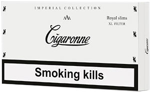 Cigaronne White Royal Slims XL Filter