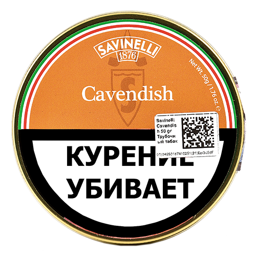 Табак Savinelli - Cavendish (50 гр)